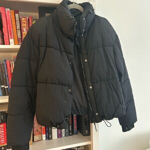 Zara Cropped Puffer Jacket